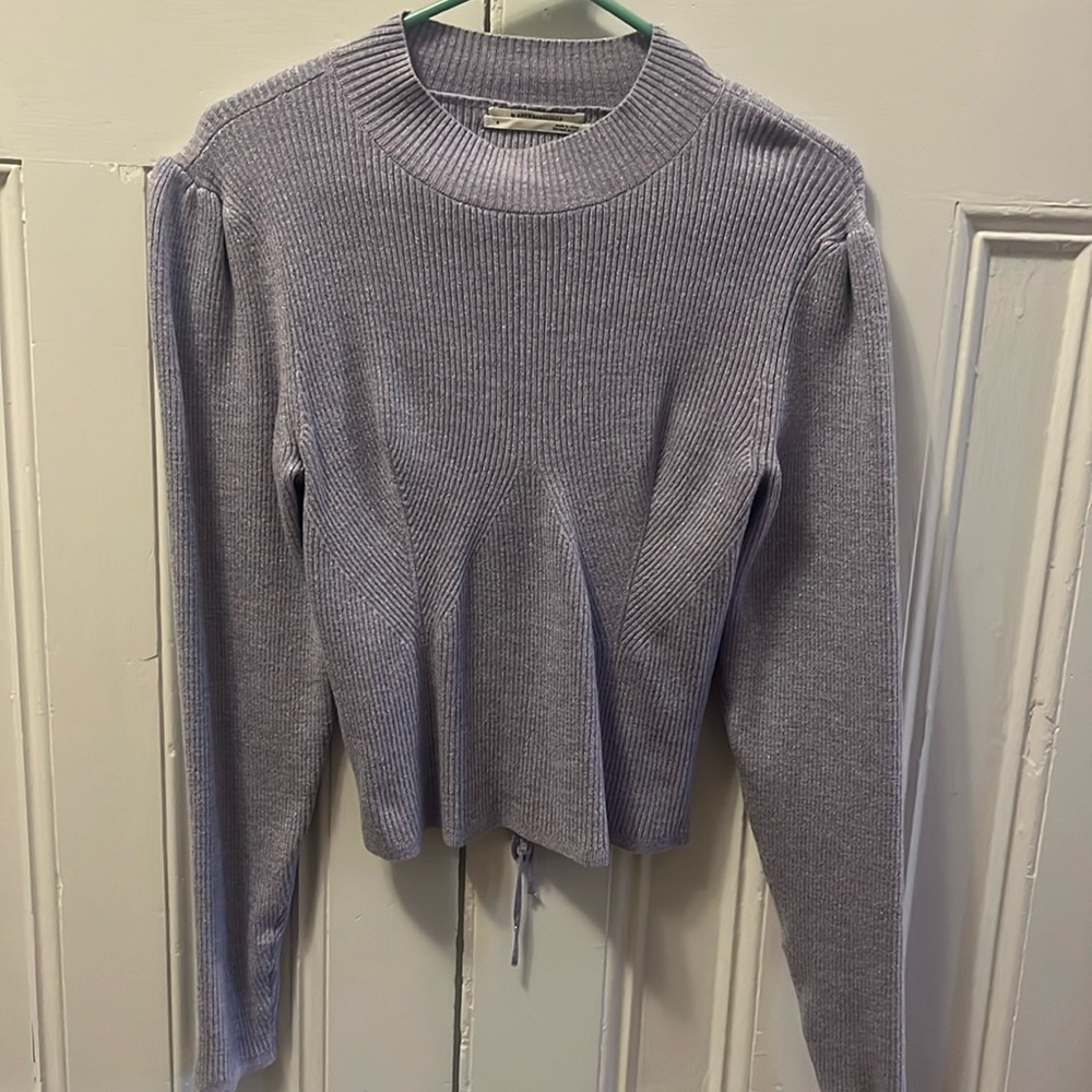 Anthropologie tie back sweater